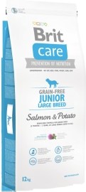 Brit Care Dog Grain-free Junior LB Salmon & Potato 12kg