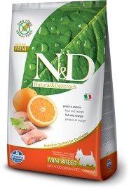 ND Grain Free Dog Adult Mini Fish & Orange 2.5kg