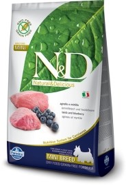 ND Grain Free Dog Adult Mini Lamb & Blueberry 2.5kg
