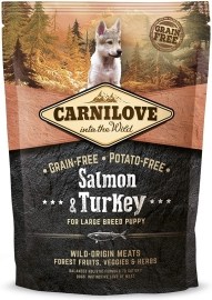 Carnilove Salmon & Turkey for Large Breed Puppy 1.5kg