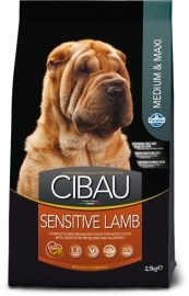 Cibau Dog Adult Sensitive Lamb & Rice 2.5kg