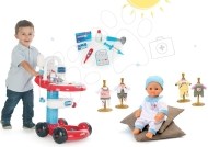Smoby Lekársky vozík a bábika 24422-1 - cena, porovnanie