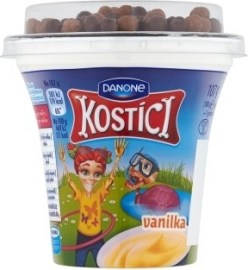 Danone Kostíci Jogurt vanilka 107g