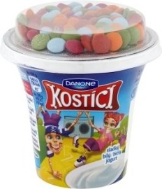 Danone Kostíci Sladký biely jogurt 109g