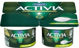 Danone Activia Jogurt sladká biela 4x120g