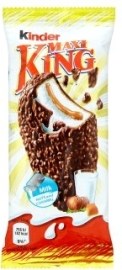 Ferrero Kinder Maxi King oblátka s mliečno karamelovou náplňou v mliečnej čokoláde s lieskovcami 35g