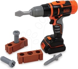 Smoby Black & Decker Mechanická vŕtačka 360108