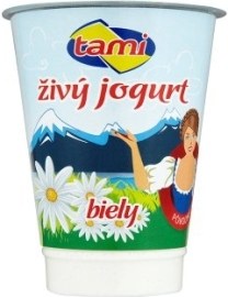 Agro Tami Živý jogurt biely 180g