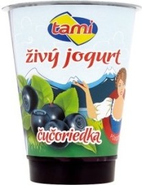 Agro Tami Živý jogurt čučoriedka 180g