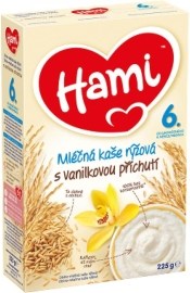 Nutricia Hami Instantná mliečna kaša ryžová s príchuťou vanilky 225g
