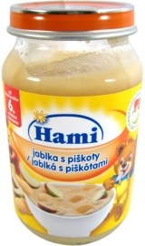 Nutricia Hami Príkrm jablká s piškótami 190g