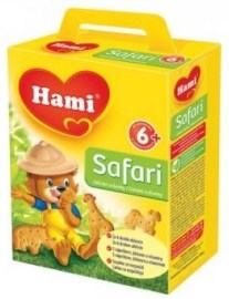 Nutricia Hami Safari detské sušienky 180g