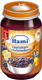 Nutricia Hami Ovocný príkrm s čučoriedkami 200g