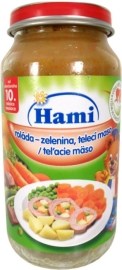 Nutricia Hami Roláda zelenina, teľacie mäso 250g