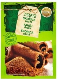 Tesco Škorica mletá 15g