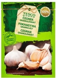 Tesco Cesnak granulovaný 25g