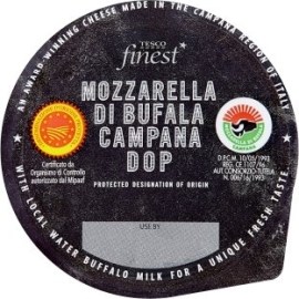 Tesco Finest Mandara Mozzarella Di Bufala Campana 125g