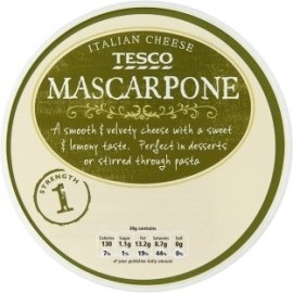 Tesco Mascarpone smotanový krém 250g