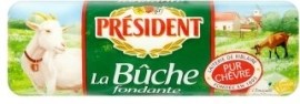 Lactalis Président La buche fondante kozí plnotučný syr 180g