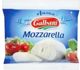 Lactalis Galbani Mozzarella mäkký nezrejúci syr v náleve 215g