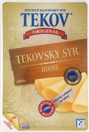Levické Mliekárne Tekovský Salámový syr údený plátky 150g