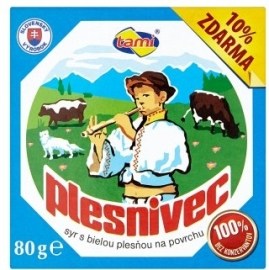 Tatranská Mliekareň Tami Plesnivec Syr s bielou plesňou na povrchu 80g