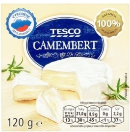 Tatranská Mliekareň Tesco Camembert 120g