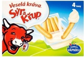 Syráreň Bel Veselá Kráva Sýr a Křup Chrumkavé tyčinky s lahodným syrom 4x35g