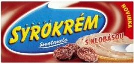 Syráreň Bel Karička Smotanela Pravý syrokrém s klobásou roztierateľný tavený syr 150g