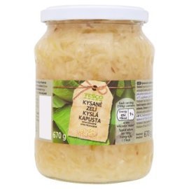 Tesco Value Kyslá kapusta sterilizovaná 670g