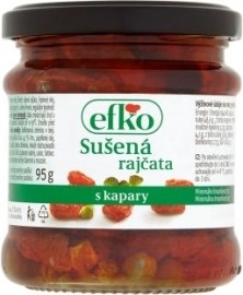 Tesco Efko Sušené paradajky v oleji 170g