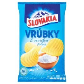 Intersnack Slovakia Vrúbkované zemiakové lupienky s morskou soľou 75g