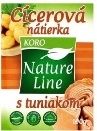 Koro Nature Line Cícerová nátierka s tuniakom 100g