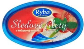Ryba Košice Sleďové filety v kečupovej omáčke 170g