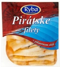 Ryba Košice Pirátske filety v pikantnom oleji 150g