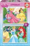 Educa Disney Princess 16846 - 2x20 - cena, porovnanie