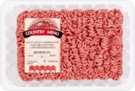 Tesco Country Menu Mletý mäsový prípravok zmes mäsa do 30% tuku 1 kg