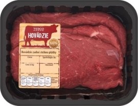 Tesco Hovädzie zadné stehno plátky