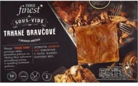 Tesco Finest Sous - vide trhané bravčové s medovou omáčkou 300g