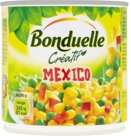 Bonduelle Créatif Mexico zeleninová zmes vákuovaná v mierne slanom náleve 340g