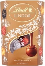 Lindt & Sprüngli Lindor Zmes mliečnej bielej a horkej čokolády 125g