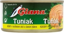 Goral Giana Tuniak kúsky v rastlinnom oleji 185g