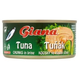 Goral Giana Tuniak kúsky vo vlastnej šťave 185g