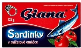 Goral Giana Sardinky v paradajkovej omáčke 125g