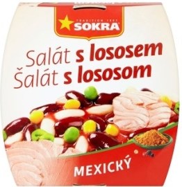 Baltaxia Sokra Mexický šalát s lososom 220g