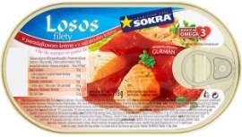 Baltaxia Sokra Losos filety v paradajkovom kréme 170g