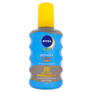 Nivea Sun Protect & Bronze Oil Spray SPF20 200ml - cena, porovnanie