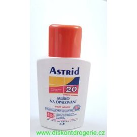 Astrid Vodeodolné mlieko SPF 20 200ml