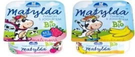 Tesco Milko Matylda Bio tvaroh s jogurtom rôzne príchute 110g