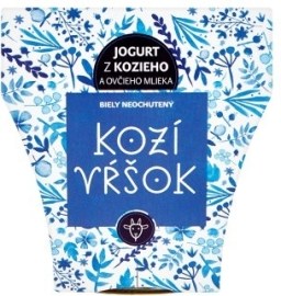 Leonteus Kozí Vŕšok Jogurt z kozieho a ovčieho mlieka biely neochutený 145g